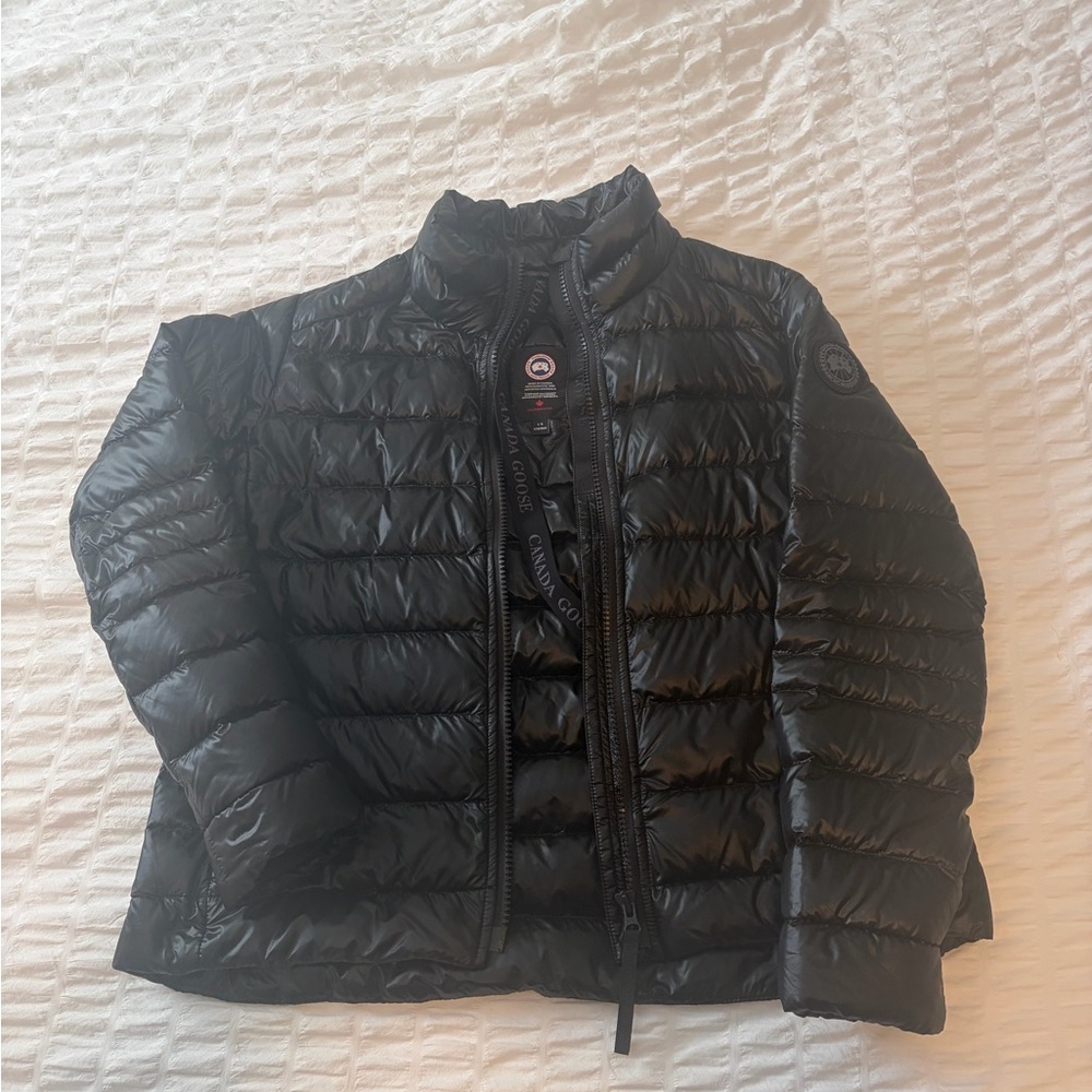 Canada Goose Shiny Black Puffer Jacket